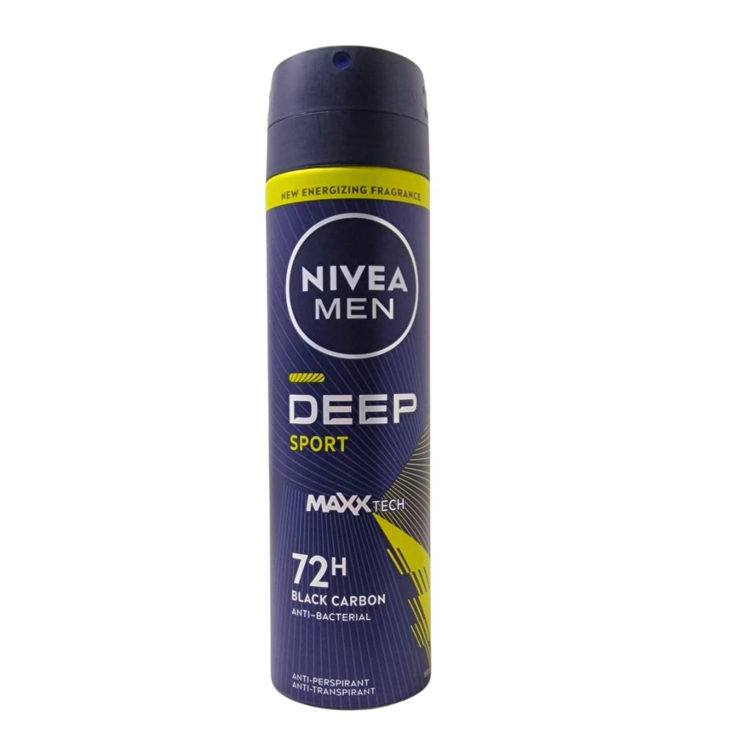 Deodorante NIVEA MEN deep sport 150 ml