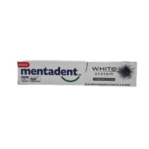 Dentifricio MENTADENT white system 75 ml