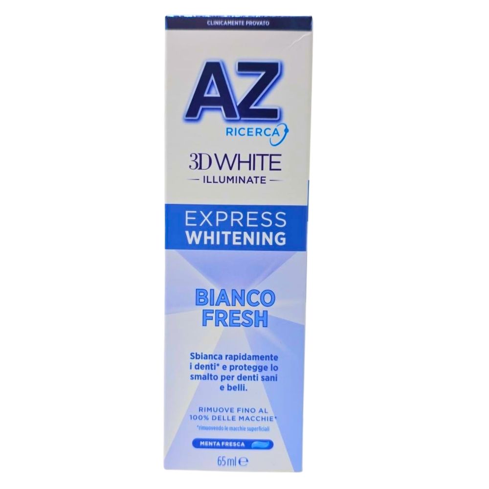 Dentifricio AZ 3D bianco fresh 65 ml