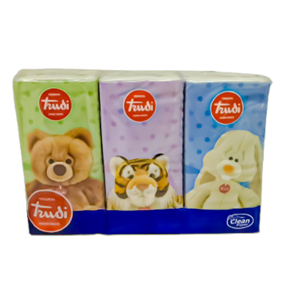 Fazzoletti decorati per bambini Trudi 6 pz