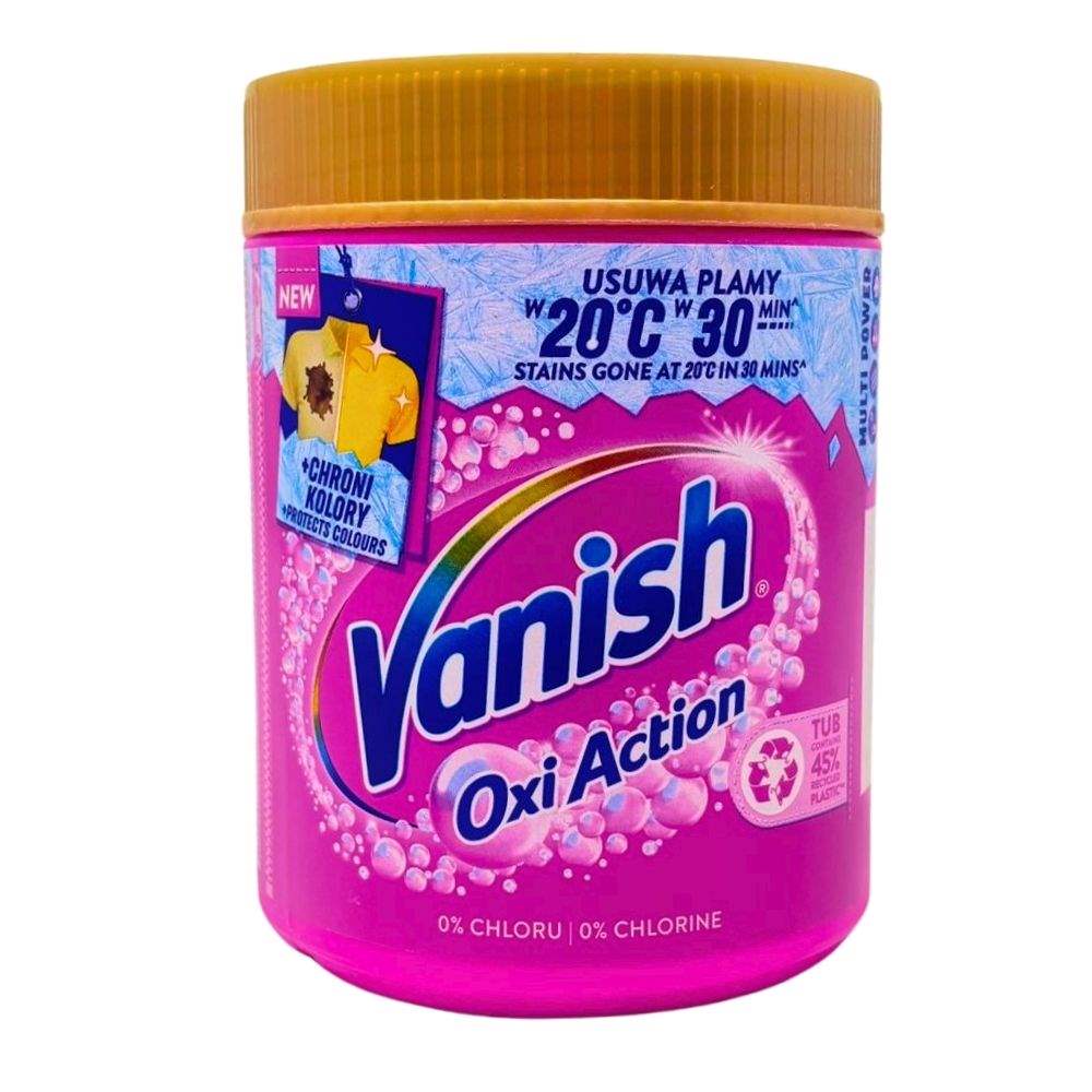 Smacchiatore VANISH polvere rosa 470 gr