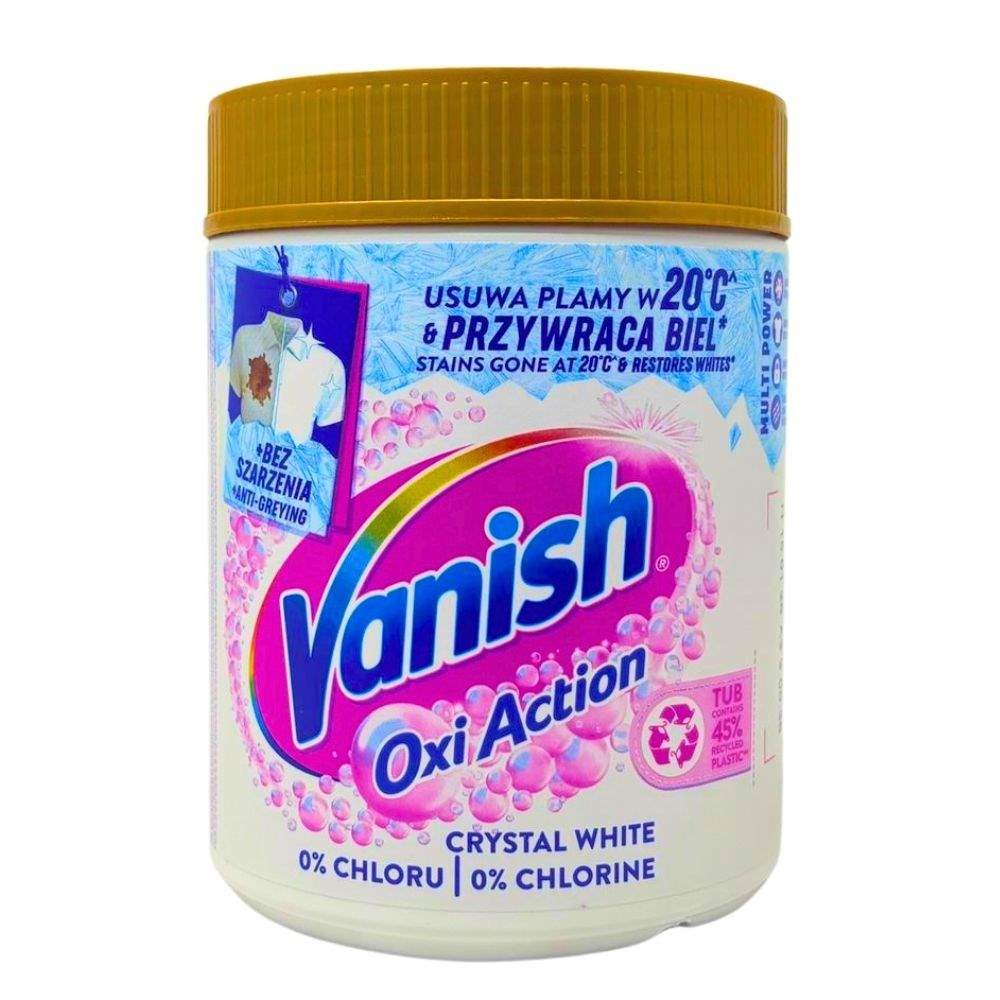 Smacchiatore VANISH polvere bianco 470 gr